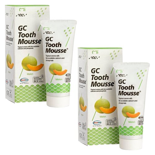 Pasta do zębów GC Tooth Mousse Melon 35 ml 2 szt.