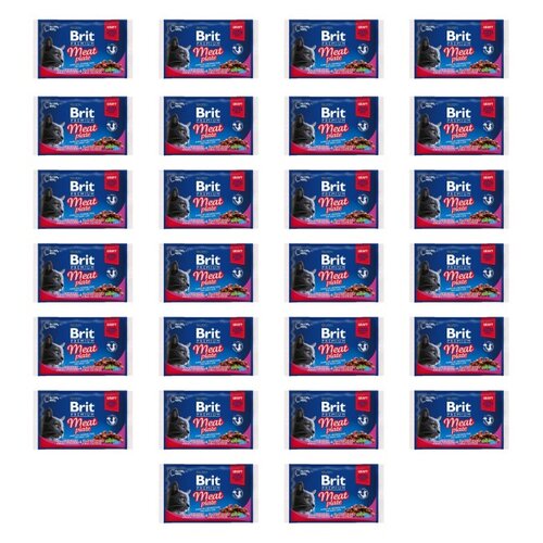 Karma dla kota BRIT Premium z mięsem 104 x 100 g