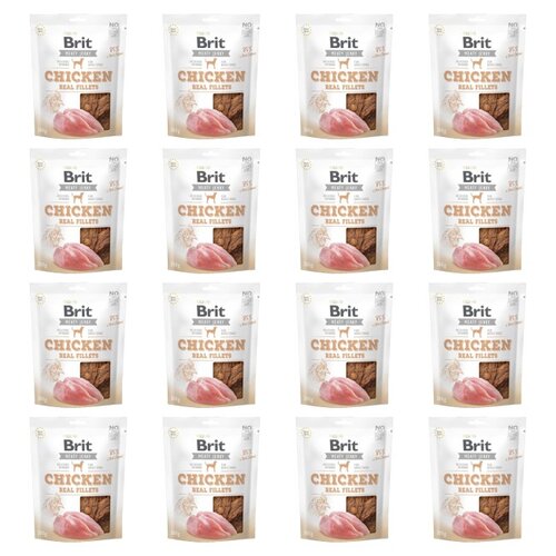 Przysmak dla psa BRIT Jerky Chicken Fillets 16 x 200 g