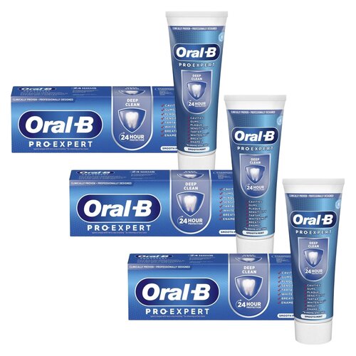 Pasta do zębów ORAL-B Pro-Expert Deep Clean 75 ml 3 szt.