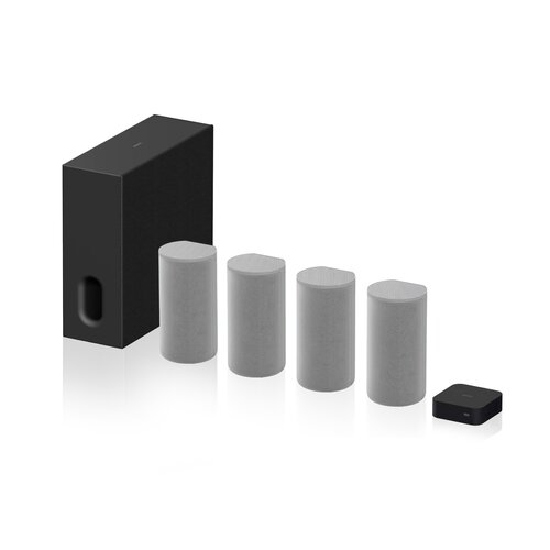 Zestaw kina domowego SONY HT-A9 + Subwoofer SONY SA-SW7 Czarny