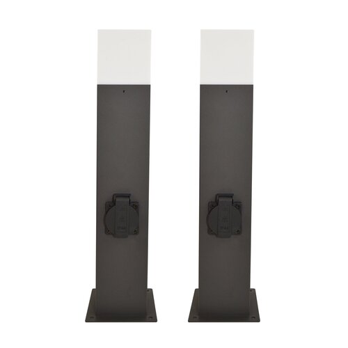 Lampa ogrodowa GOLDLUX New York 307323 Grafitowy 2 szt.