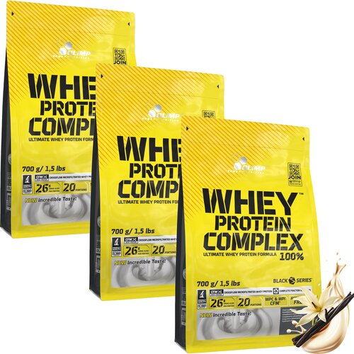Odżywka białkowa OLIMP Whey Protein Complex 1 Waniliowy 3 x 700 g