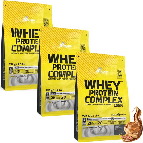 Odżywka białkowa OLIMP Whey Protein Complex 1 Masło orzechowe 3 x 700 g