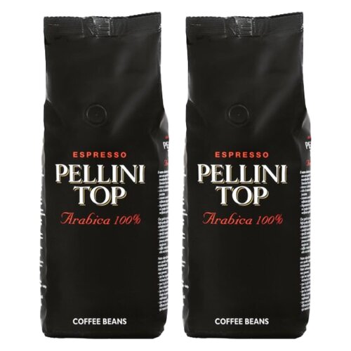 Kawa ziarnista PELLINI Top 100 Arabica 2 x 0.25 kg