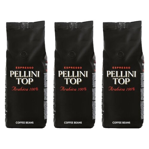 Kawa ziarnista PELLINI Top 100 Arabica 3 x 0.25 kg