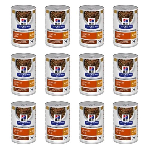 Karma dla psa HILL'S Prescription Diet C/D Urinary Care Multicare 12 x 345 g