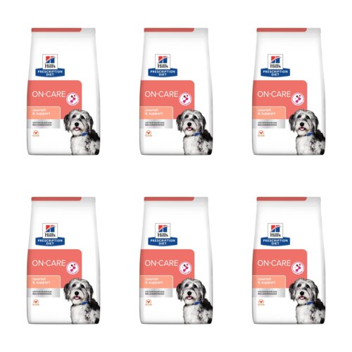 Karma dla psa HILL'S Prescription Diet On-Care Nourish & Support Kurczak 6 x 1.5 kg