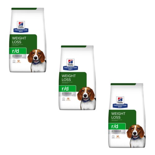 Karma dla psa HILL'S Prescription Diet Canine R/D Kurczak 3 x 4 kg