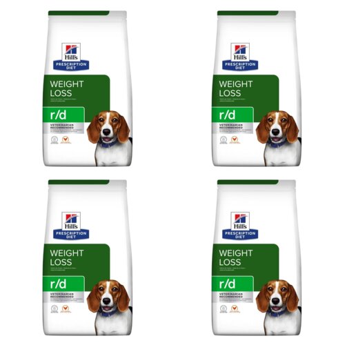 Karma dla psa HILL'S Prescription Diet Canine R/D Kurczak 4 x 4 kg