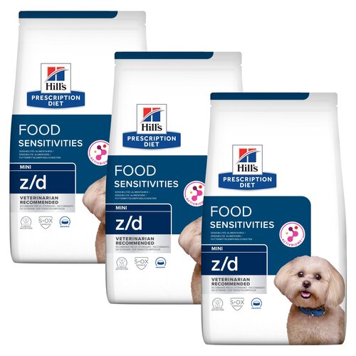 Karma dla psa HILL'S Prescription Diet z/d 607640 3 x 1 kg