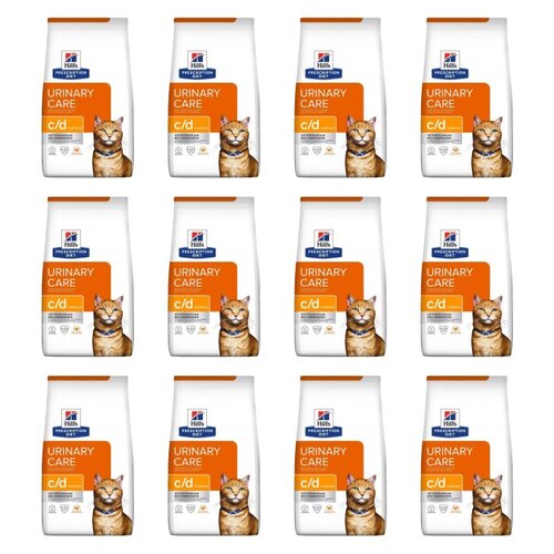 Karma dla kota HILL'S Prescription Diet C/D Multicare Kurczak 12 x 400 g