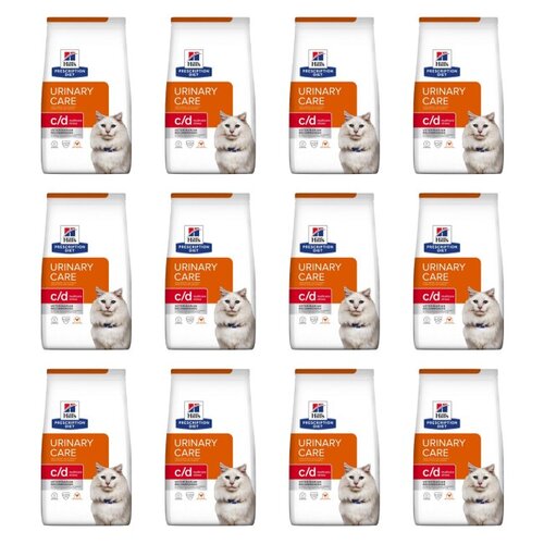 Karma dla kota HILL'S Prescription Diet Feline C/D Urinary Stress 12 x 400 g