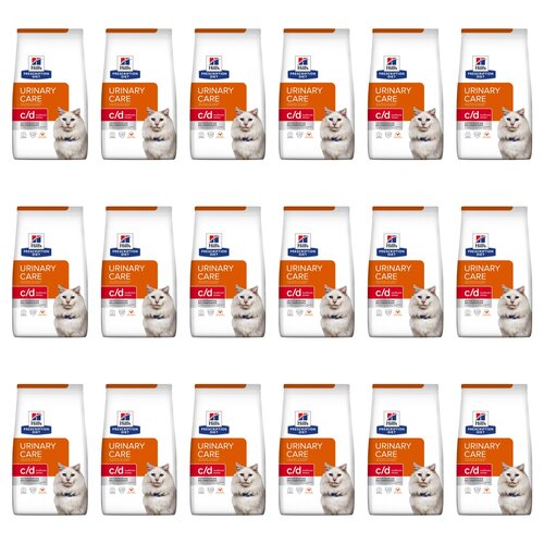 Karma dla kota HILL'S Prescription Diet Feline C/D Urinary Stress 18 x 400 g
