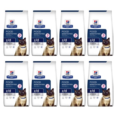 Karma dla kota HILL'S Prescription Diet Z/D Food Sensitivities Kurczak 8 x 3 kg