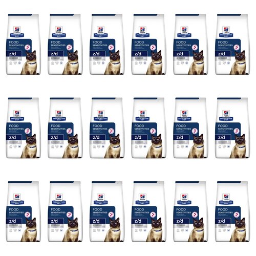 Karma dla kota HILL'S Prescription Diet Z/D Food Sensitivities Kurczak 18 x 1.5 kg