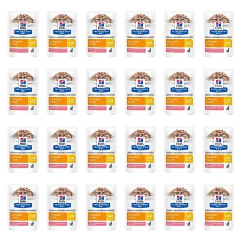 Karma dla kota HILL'S Prescription Diet C/D Multicare Łosoś 24 x 85 g