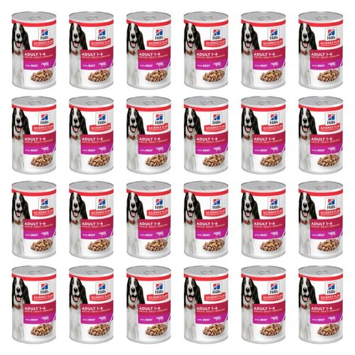 Karma dla psa HILL'S SP Canine Adult Wołowina 24 x 370 g