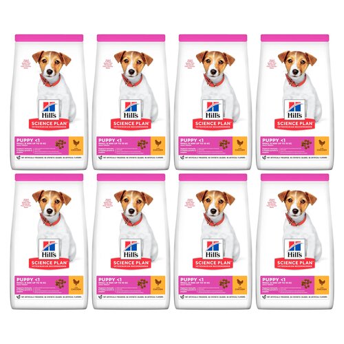 Karma dla psa HILL'S Science Plan Puppy Small & Mini Kurczak 8 x 3 kg