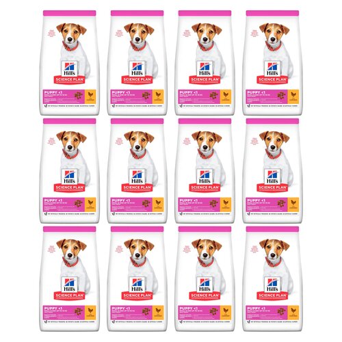 Karma dla psa HILL'S Science Plan Puppy Small & Mini Kurczak 12 x 3 kg