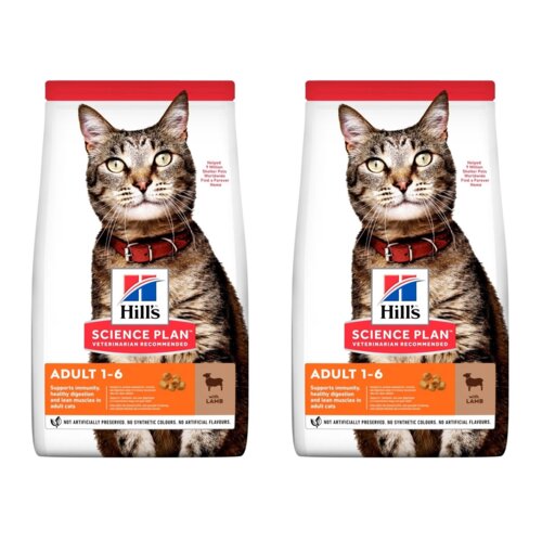 Karma dla kota HILL'S Science Plan Adult Jagnięcina 2 x 300 g