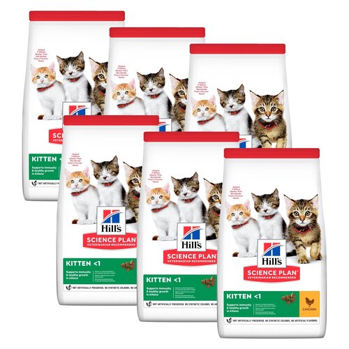 Karma dla kota HILL'S Science Plan Kitten Kurczak 6 x 300 g