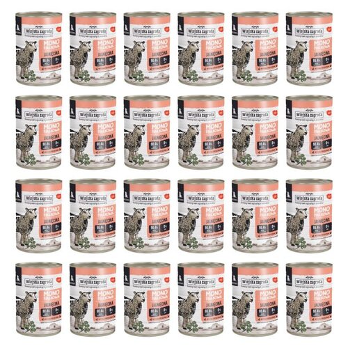 Karma dla psa WIEJSKA ZAGRODA Jagnięcina 24 x 400 g