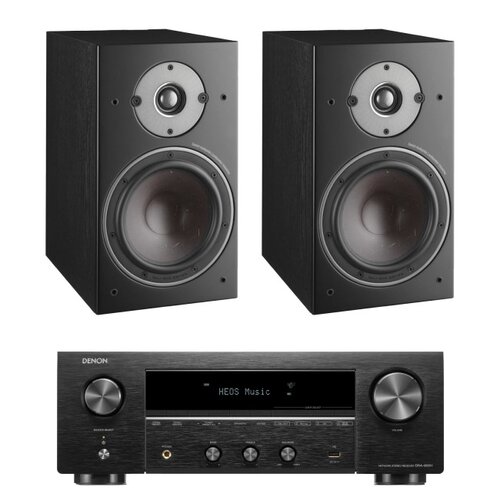 Amplituner DENON DRA-900H Czarny + Kolumna głośnikowa DALI Oberon 3 Czarny (2 szt.)