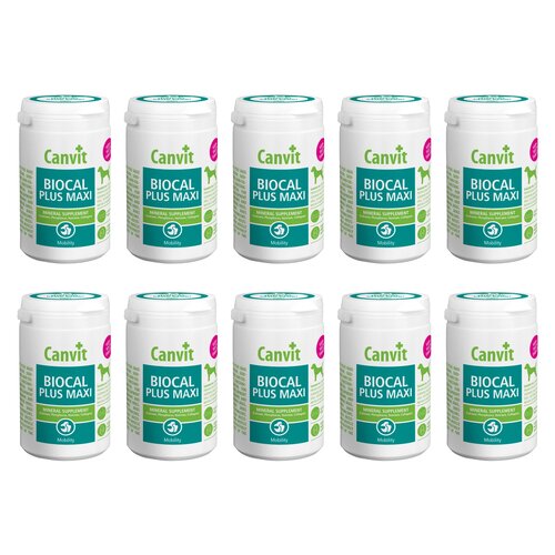 Suplement dla psa CANVIT Biocal Plus Maxi 10 x 230 g