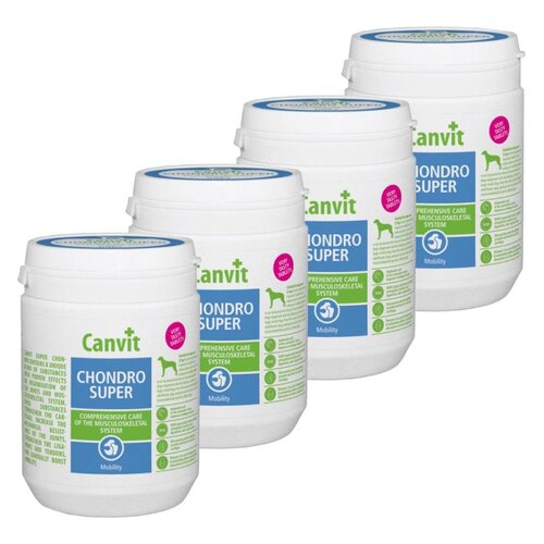 Suplement dla psa CANVIT Chondro Super 4 x 500 g