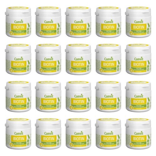 Suplement dla kota CANVIT Biotyna 20 x 100 g