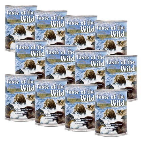 Karma dla psa TASTE OF THE WILD Pacific Stream Łosoś 12 x 390 g