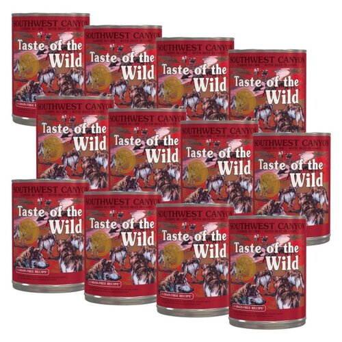 Karma dla psa TASTE OF THE WILD Wołowina z dzikiem 12 x 390 g
