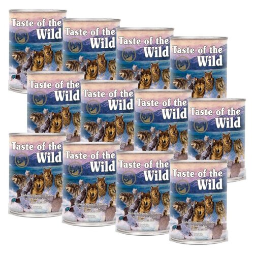 Karma dla psa TASTE OF THE WILD Wetlands Dziki drób 12 x 390 g