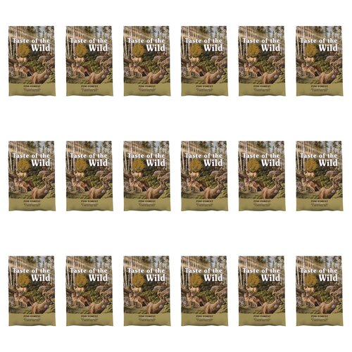 Karma dla psa TASTE OF THE WILD Pine Forest Dziczyzna z jagnięciną 18 x 2 kg