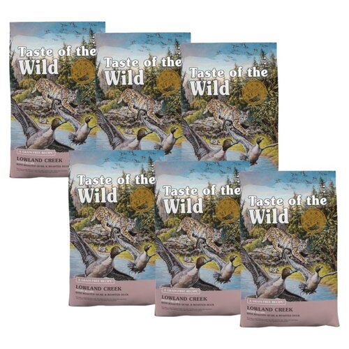 Karma dla kota TASTE OF THE WILD Lowland Creek 6 x 2 kg