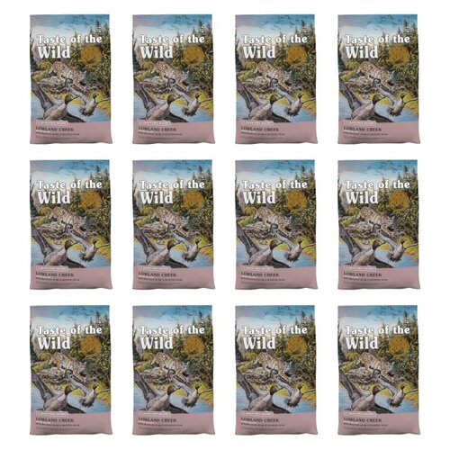 Karma dla kota TASTE OF THE WILD Lowland Creek 12 x 2 kg