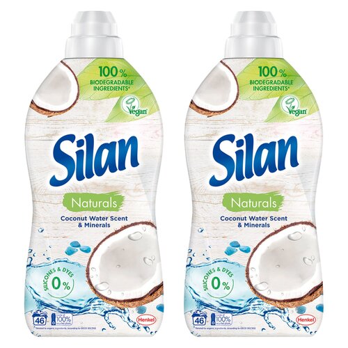 Płyn do płukania SILAN Naturals Coconut Water Scent & Minerals 2 x 1012 ml