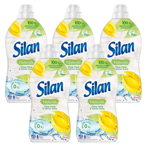 Płyn do płukania SILAN Ylang Ylang & Vetiver Scent 5 x 1012 ml