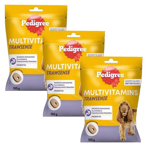 Suplement dla psa PEDIGREE Multivitamins Trawienie 3 x 180 g
