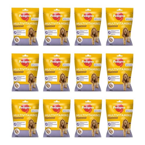 Suplement dla psa PEDIGREE Multivitamins Trawienie 12 x 180 g