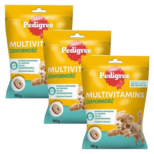 Przysmak dla psa PEDIGREE Multivitamins Odporność 3 x 180 g