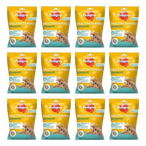 Przysmak dla psa PEDIGREE Multivitamins Odporność 12 x 180 g