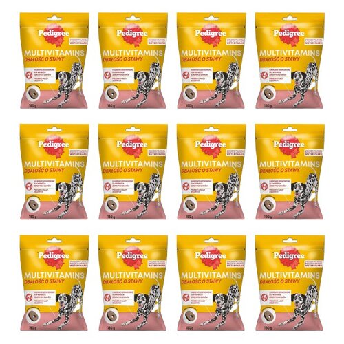 Przysmak dla psa PEDIGREE Multivitamins Dbałość o stawy 12 x 180 g