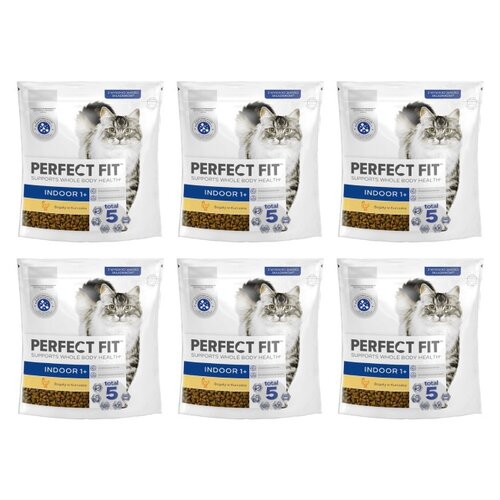 Karma dla kota PERFECT FIT Indoor Kurczak 6 x 750 g