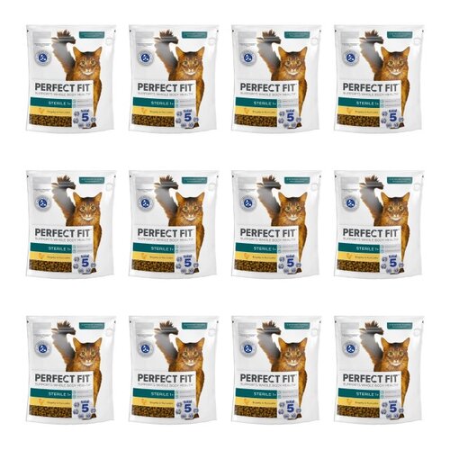 Karma dla kota PERFECT FIT Sterile Kurczak 12 x 750 g