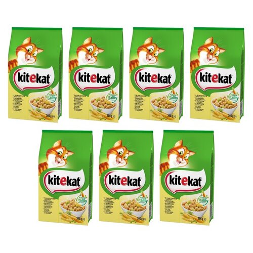 Karma dla kota KITEKAT Kurczak z warzywami 7 x 300 g