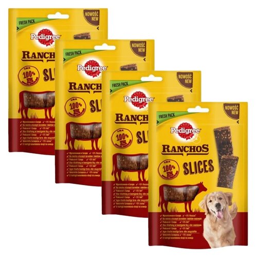 Przysmak dla psa PEDIGREE Ranchos Wołowina 4 x 60 g