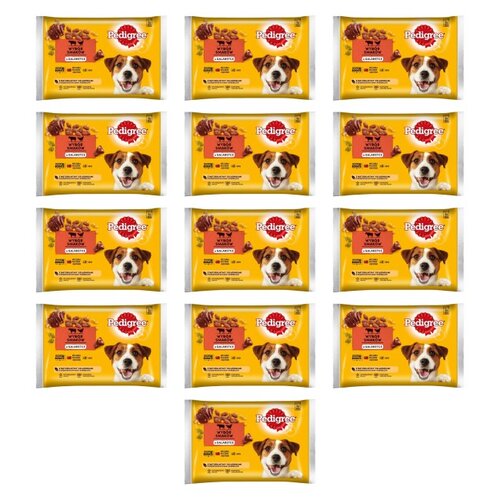 Karma dla psa PEDIGREE Vital Protection Wołowina z drobiem (52 x 100 g)
