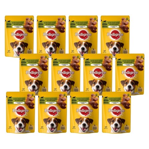 Karma dla psa PEDIGREE Vital Protection Jagnięcina w galaretce 12 x 100 g